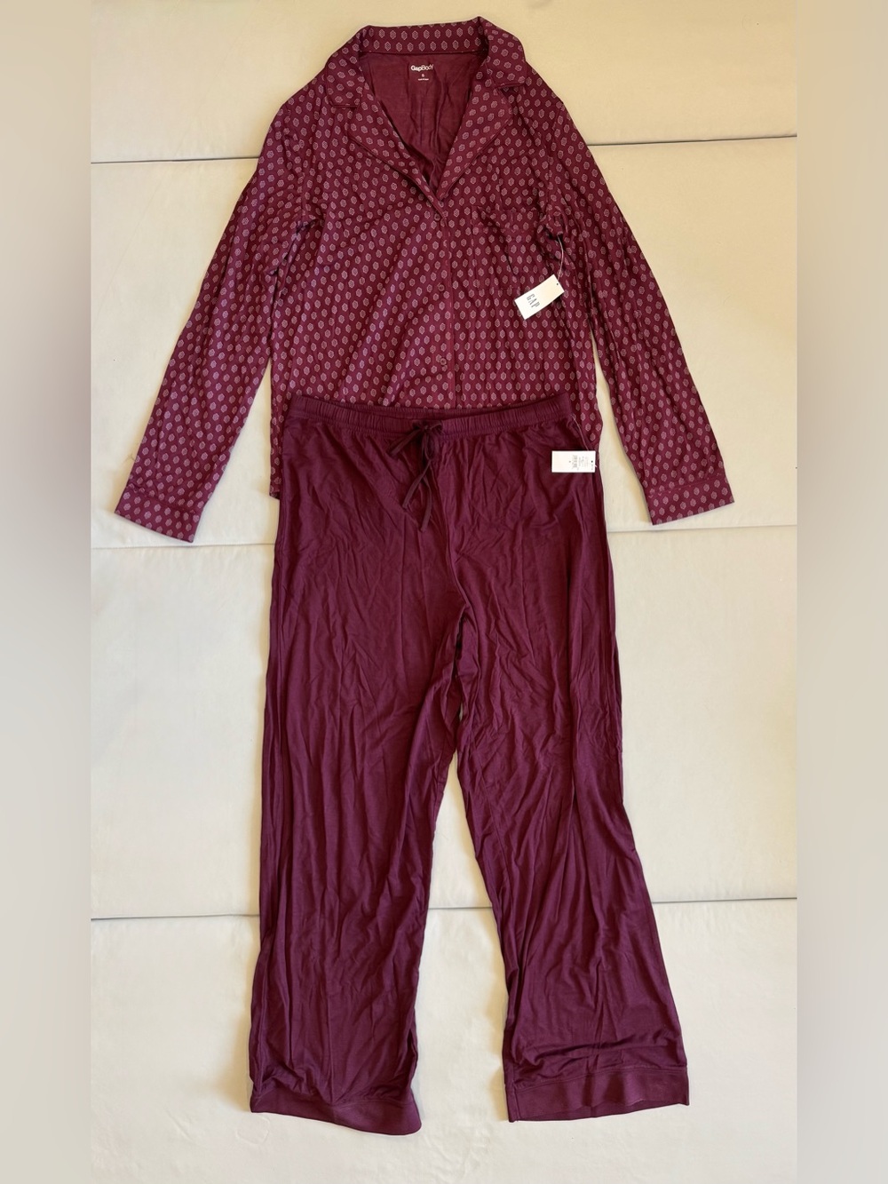 GapBody Paisley Pajamas Set (Size S)